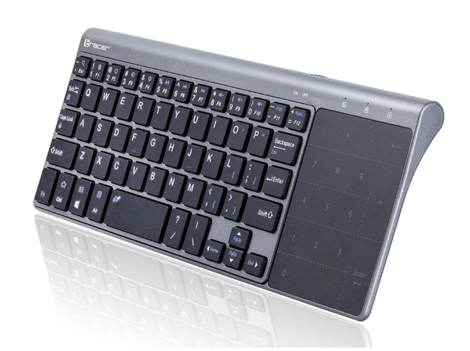 EAN 5907512868027 - Tracer TRAKLA46934 teclado Hogar RF inalámbrico QWERTY Inglés Negro, Gris imagen 3