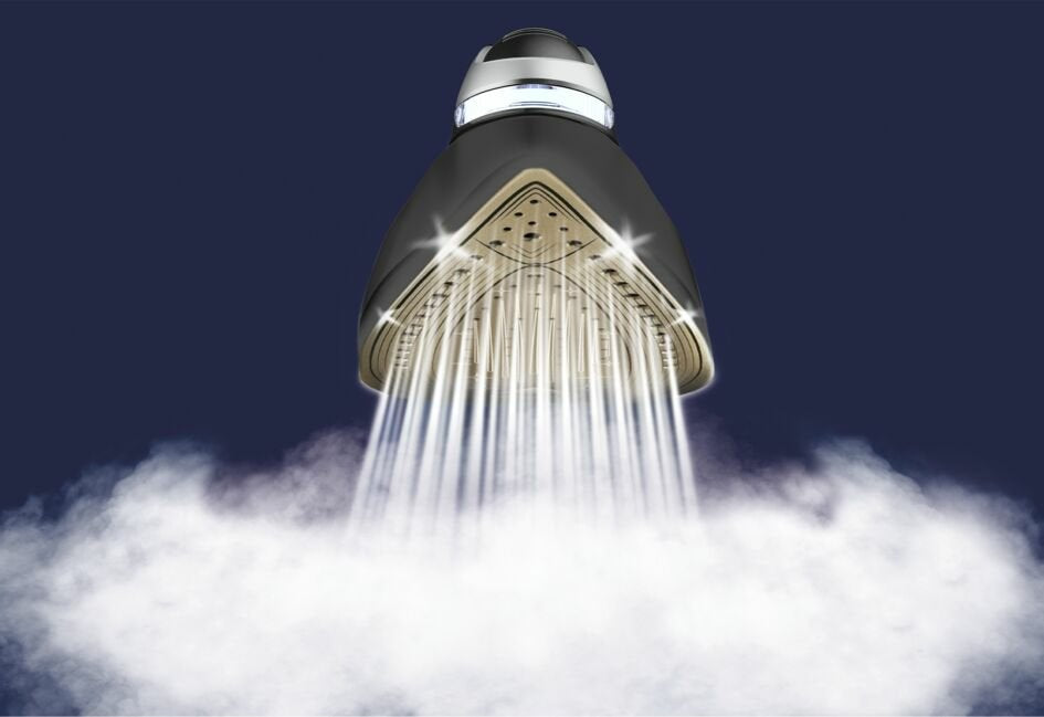 EAN 3121040082904 - Tefal Pro Express Vision GV9821 3000 W 1,2 L Durilium AirGlide Autoclean soleplate Negro, Plata imagen 8