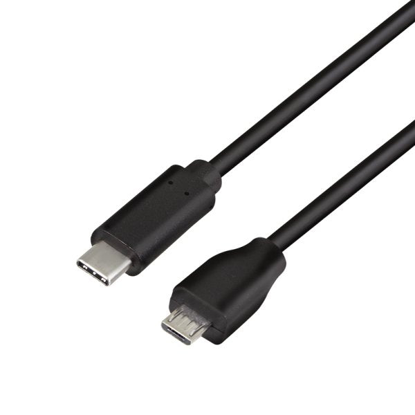 EAN 4052792069952 - LogiLink CU0196 cable USB USB 2.0 0,5 m USB C Micro-USB B Negro imagen 1