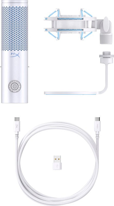 EAN 0198701366171 - HyperX QuadCast 2 - USB Microphone (Frost) Gris Micrófono de superficie para mesa imagen 9