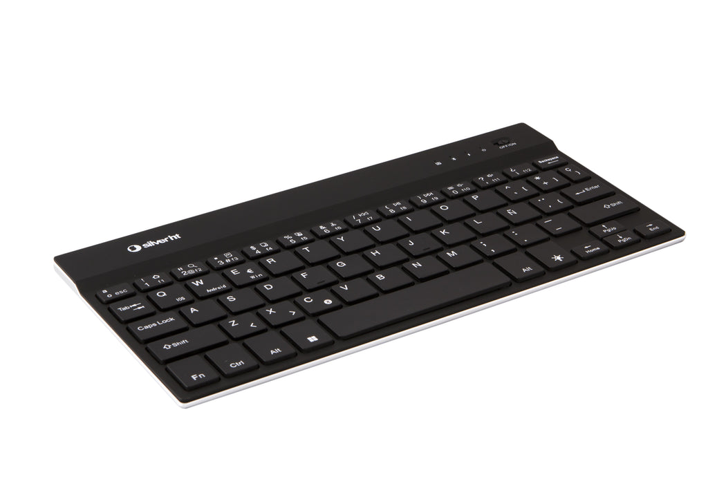 EAN 8420738193294 - SilverHT 111932940199 teclado Universal Bluetooth QWERTY Español Negro imagen 1