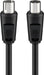 EAN 4040849117206 - Goobay 11720 cable coaxial 3C-2V 1,5 m Negro imagen 1