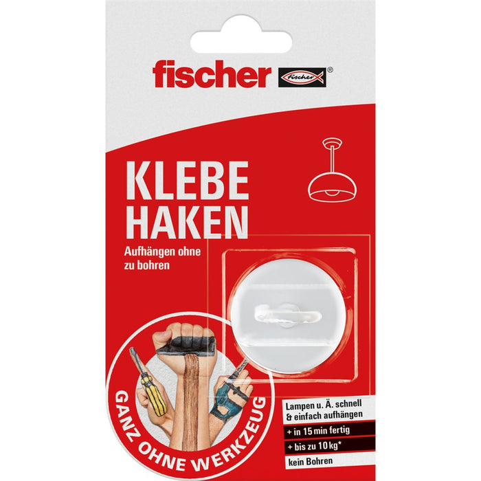 EAN 4048962325447 - Fischer 545950 gancho para almacenamiento Interior Gancho universal Blanco 1 pieza(s) imagen 1