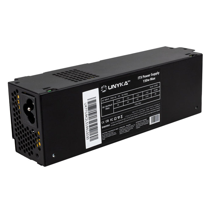 EAN 6940533540595 - UNYKAch ITX 150 unidad de fuente de alimentación 150 W 20+4 pin ATX Flex ATX Negro imagen 2