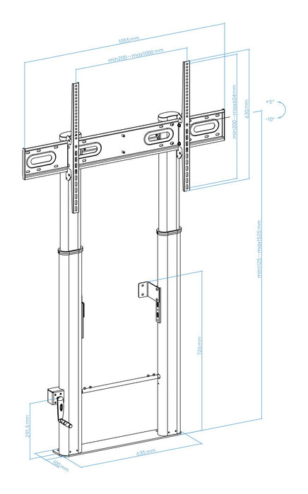 EAN 8433281014572 - TooQ Lottus 2,54 m (100") imagen 9
