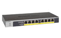 EAN 0606449134971 - NETGEAR GS108LP No administrado Gigabit Ethernet (10/100/1000) Energía sobre Ethernet (PoE) 1U Negro, Gri imagen 3