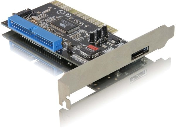 EAN 4043619701568 - DeLOCK eSATA/SATA/IDE PCI Adapter tarjeta y adaptador de interfaz imagen 1