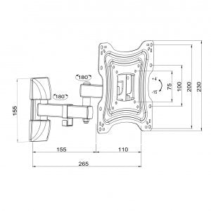 EAN 5902115407338 - ART RAMT AR-83 soporte para TV imagen 1