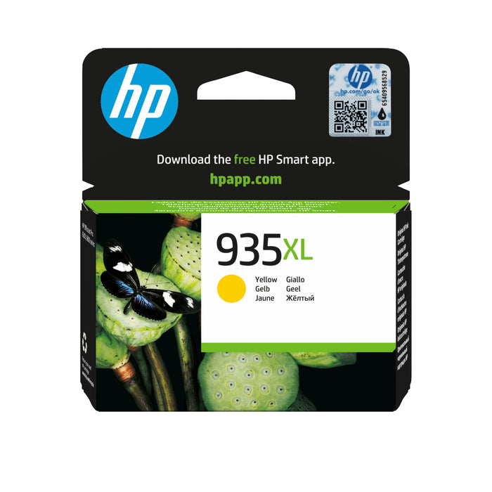 EAN 0888182031735 - HP 935XL High Yield Yellow Original Ink Cartridge cartucho de tinta 1 pieza(s) Alto rendimiento (XL) imagen 1