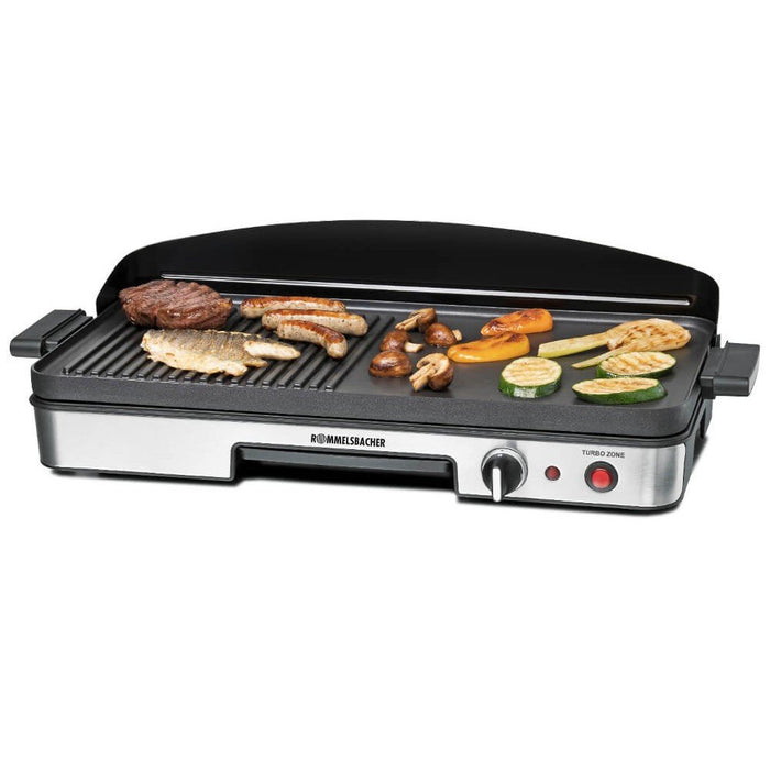 EAN 4001797294104 - Rommelsbacher BBQ 2003 Independiente 1900 W Negro, Plata imagen 2