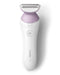 EAN 8710103998143 - Philips 6000 series BRL136/00 maquinilla de afeitar para mujer 1 cabezal(es) Recortadora Rosa, Blanco imagen 3