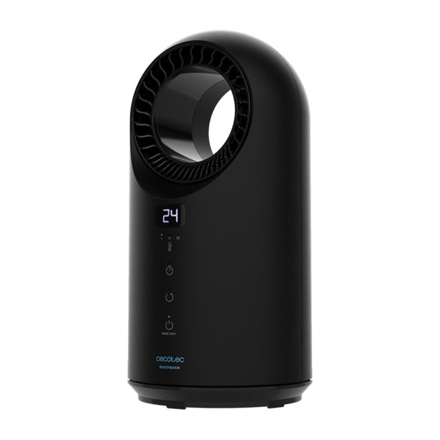 EAN 8435484053716 - Cecotec ReadyWarm 8400 Bladeless Connected Interior Negro 1500 W Ventilador eléctrico imagen 2