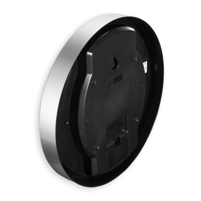 EAN 4047443517685 - Hama 00185878 reloj de mesa o pared Reloj analógico Alrededor Plata, Blanco imagen 3