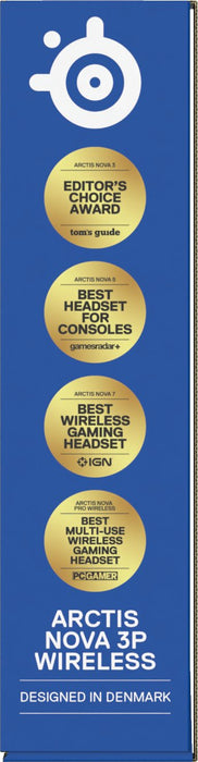 EAN 5707119059534 - Steelseries Arctis Nova 3P Auriculares Inalámbrico Diadema Música/uso diario Bluetooth Blanco imagen 12
