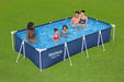EAN 6941607328002 - Bestway Steel Pro 56405 / 23 piscina sobre suelo Piscina con anillo hinchable Rectangular 5700 L Azul imagen 10