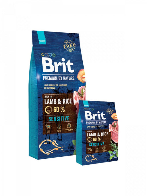 EAN 8595602526628 - Brit Premium by Nature Sensitive Lamb 3 kg Adulto Cordero, Arroz imagen 1