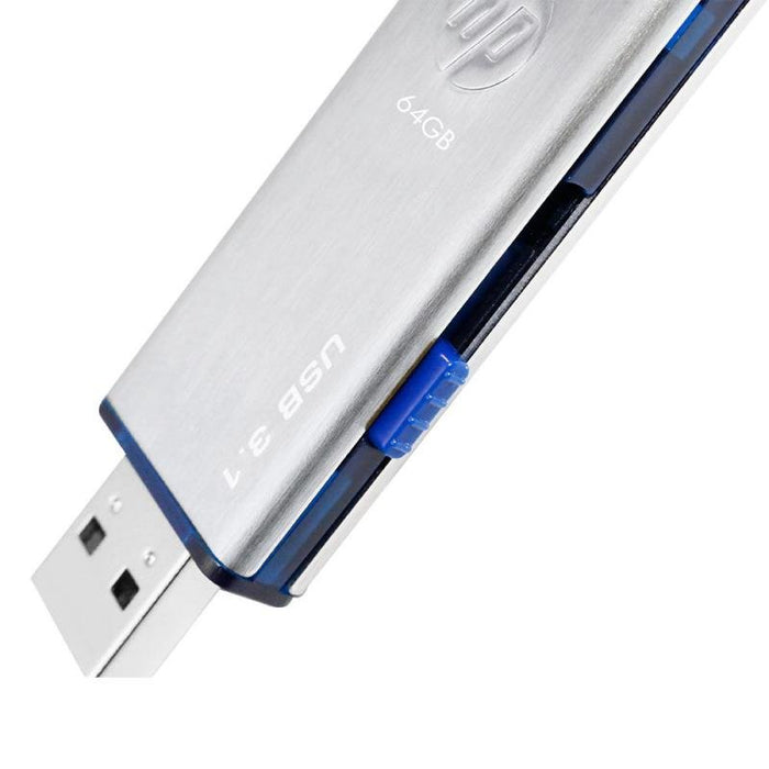 EAN 4712847095908 - HP x730w unidad flash USB 64 GB USB tipo A 3.2 Gen 1 (3.1 Gen 1) Azul, Acero inoxidable imagen 2
