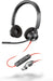 EAN 0197498429090 - Poly Blackwire 3320 Stereo USB-C Headset +USB-C/A Adapter Alámbrico Diadema Oficina/Centro de llamadas US imagen 5