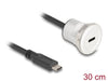 EAN 4043619881833 - DeLOCK 88183 cable USB 0,3 m USB C Negro, Plata imagen 2