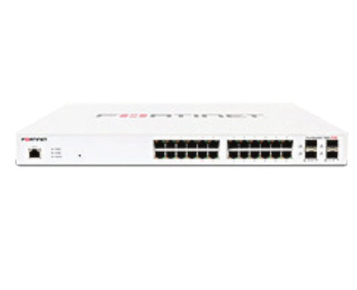 EAN 0842382130902 - Fortinet FS-124E-POE switch Gestionado L2 Gigabit Ethernet (10/100/1000) Energía sobre Ethernet (PoE) 1U  imagen 1
