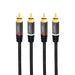 EAN 4052792052435 - LogiLink CA1206 cable de audio 3 m 2 x RCA Negro imagen 2
