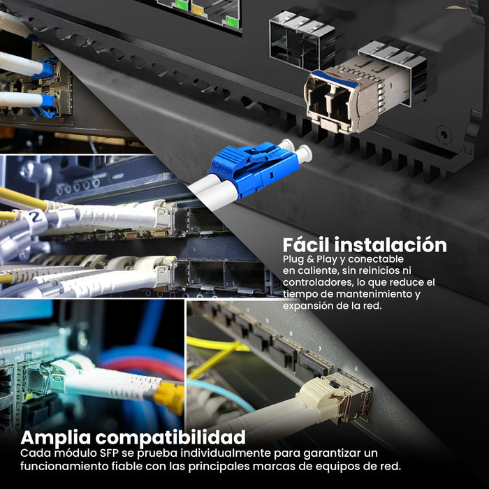 EAN 5906168633188 - Extralink SFP28 25G 2-Pack | SFP28 Module | 25Gbps, LC/UPC Duplex, 1310nm, 10km, single mode, DOM red mod imagen 9