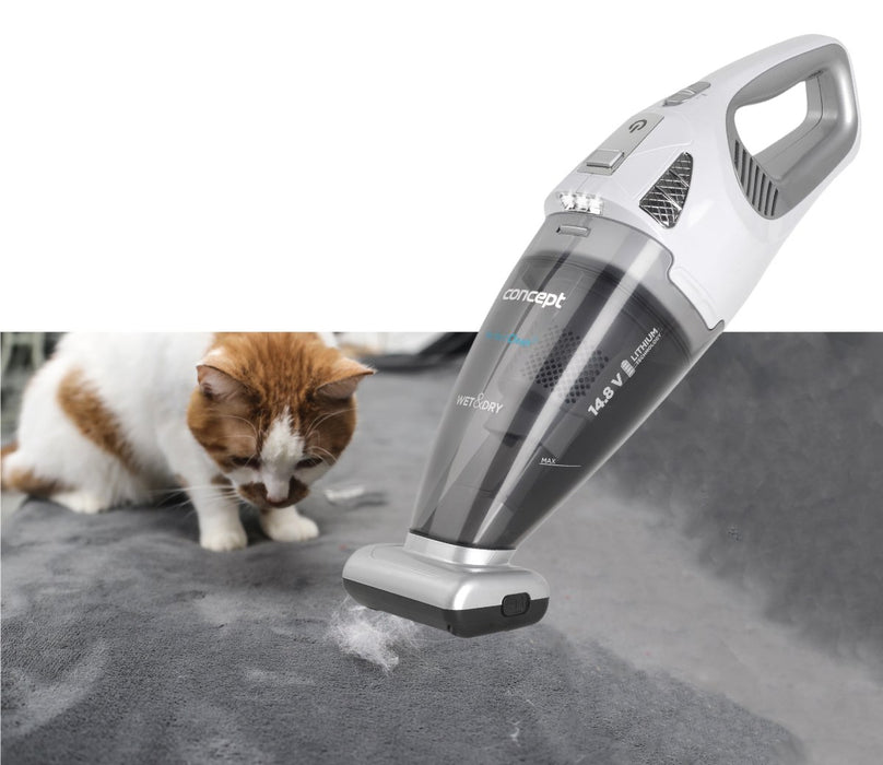 EAN 8595631006535 - Concept VP4370 aspiradora de mano Negro, Blanco Sin bolsa imagen 8