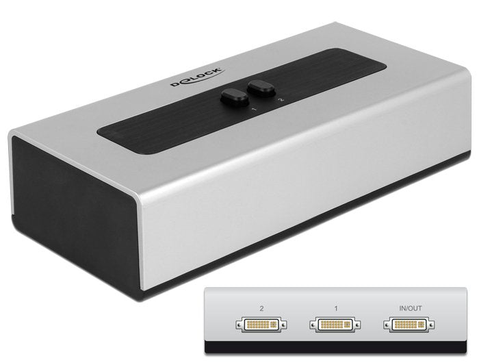 EAN 4043619876648 - DeLOCK 87664 interruptor de video DVI imagen 2