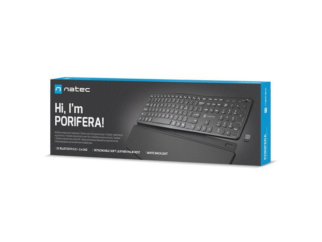 EAN 5901969437836 - NATEC PORIFERA teclado Hogar / Oficina Bluetooth QWERTY Internacional de EE.UU. Negro imagen 12