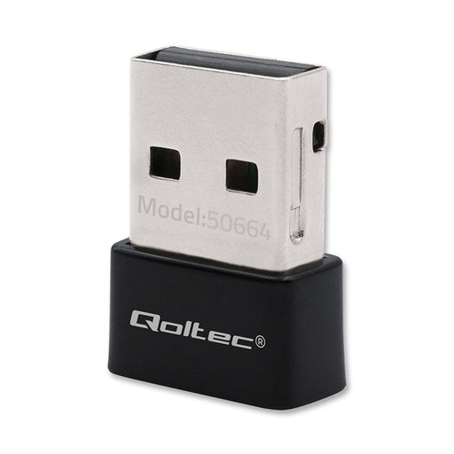 EAN 5901878506647 - Qoltec 50664 punto de acceso inalámbrico 650 Mbit/s Negro imagen 1