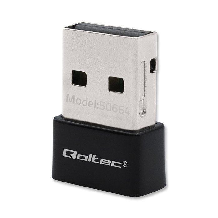 EAN 5901878506647 - Qoltec 50664 punto de acceso inalámbrico 650 Mbit/s Negro imagen 1