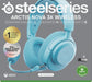 EAN 5707119059619 - Steelseries Arctis Nova 3X Auriculares Inalámbrico Diadema Música/uso diario Bluetooth Color aguamarina imagen 8