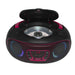 EAN 5706751040726 - Denver TCL-212BT PINK Reproductor de CD portátil Negro, Rosa imagen 3