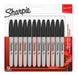 EAN 3501179961118 - Sharpie 1996111 marcador permanente Punta fina Negro 12 pieza(s) imagen 1