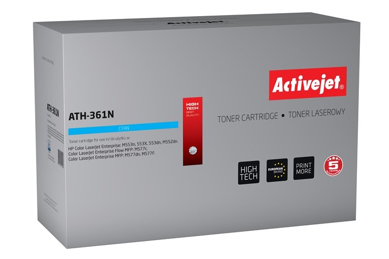 EAN 5901443103264 - Activejet ATH-361N cartucho de tóner 1 pieza(s) Compatible Cian imagen 1