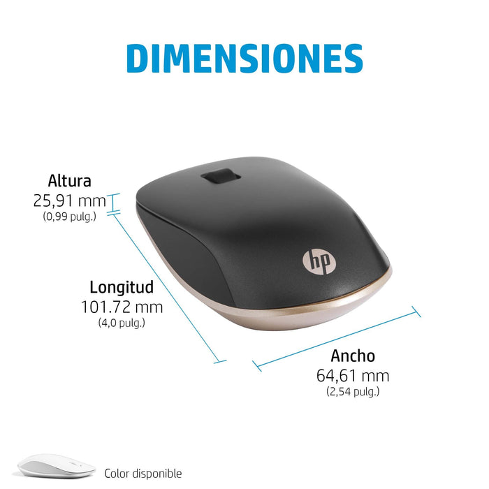 EAN 0196068933593 - HP 410 Slim White Bluetooth Mouse ratón Oficina Ambidextro 1200 DPI imagen 8