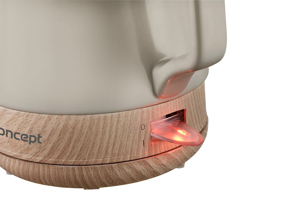 EAN 8595631006979 - Concept RK0061 tetera eléctrica 1 L 1200 W Marrón, Madera imagen 6