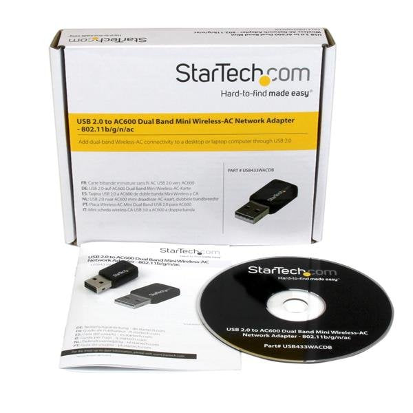 EAN 0065030858212 - StarTech.com USB433WACDB adaptador y tarjeta de red WLAN 433 Mbit/s imagen 4