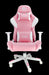 EAN 8436550235340 - TALIUS Dragonfly Silla para videojuegos universal Asiento acolchado Rosa, Blanco imagen 2