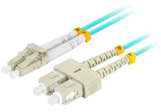 EAN 5901969440195 - Lanberg FO-LUSU-MD31-0020-TQ Cable de fibra óptica e InfiniBand 2 m 2x LC LC/SC Color aguamarina imagen 1