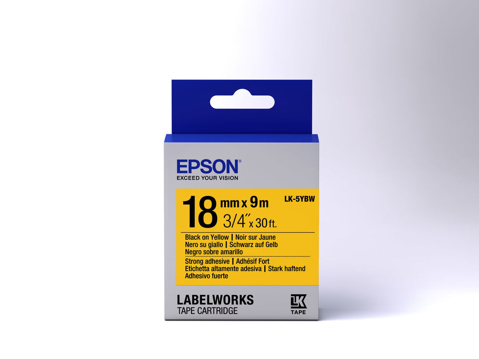 EAN 4058154205624 - Epson LK-5YBW cinta para impresora de etiquetas Negro sobre amarillo imagen 2
