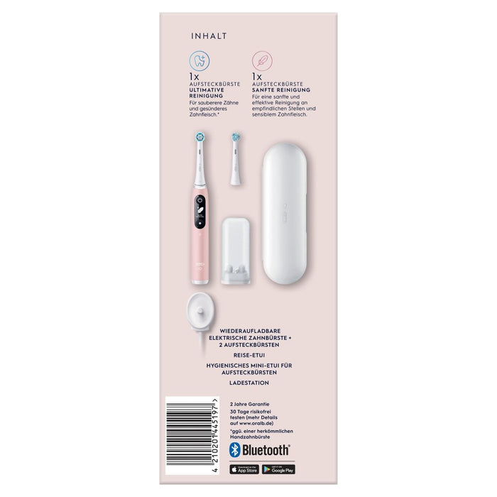 EAN 4210201445197 - Oral-B 445197 cepillo eléctrico para dientes Adulto Cepillo dental vibratorio Rosa, Blanco imagen 3