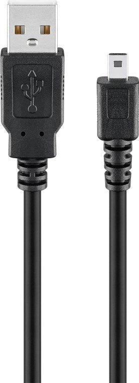 EAN 4040849939723 - Goobay 93972 cable USB USB 2.0 1,8 m USB A Mini-USB B Negro imagen 1