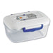 EAN 8018294007805 - Magic Vac ACO1092 recipiente de almacenar comida Rectangular Caja 1,5 L Transparente, Blanco 1 pieza(s) imagen 1