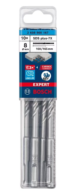 EAN 4059952532400 - Bosch Expert SDS plus-7X Hammer drill bit 10 pieza(s) imagen 2