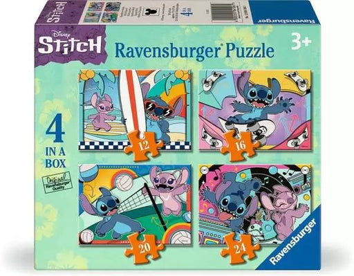 EAN 4005555040309 - Ravensburger Disney Stitch 4-Pack Puzzle rompecabezas 12 pieza(s) Dibujos imagen 1