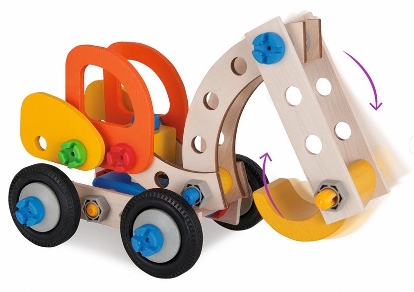 EAN 4051902390870 - Eichhorn Constructor, Excavator juguete de habilidad motora imagen 4