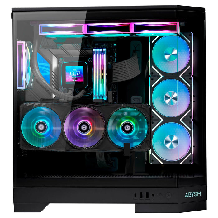 EAN 8436617920233 - ABYSM Danube Sava H600 Escritorio Negro imagen 7