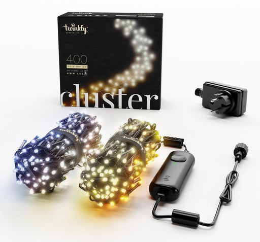 EAN 8056326672805 - Twinkly Cluster (Gold & Silver) Tira de luz inteligente Wi-Fi/Bluetooth imagen 1