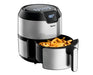 EAN 3045380014589 - Tefal Easy Fry EY401D Sencillo 4,2 L Independiente 1500 W Freidora de aire caliente Negro, Acero inoxidab imagen 2